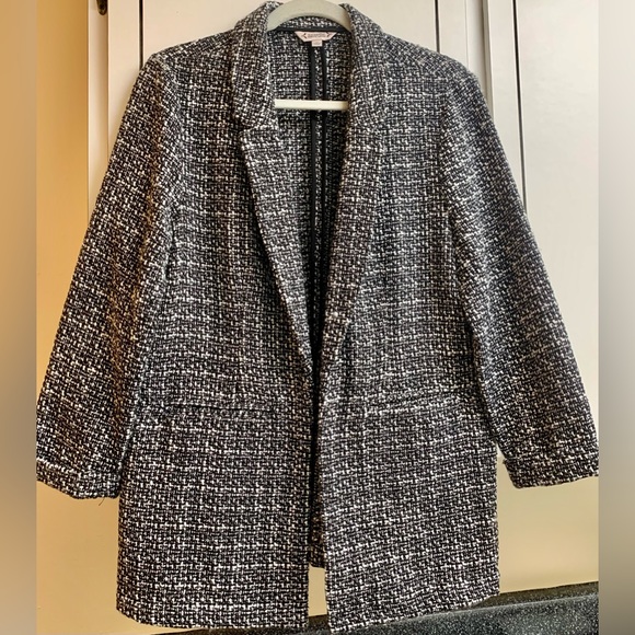 Nanette Lepore Jackets & Blazers - Nanette Lepore Tweed Blazer/Jacket 3/4 Sleeve Functional Pockets